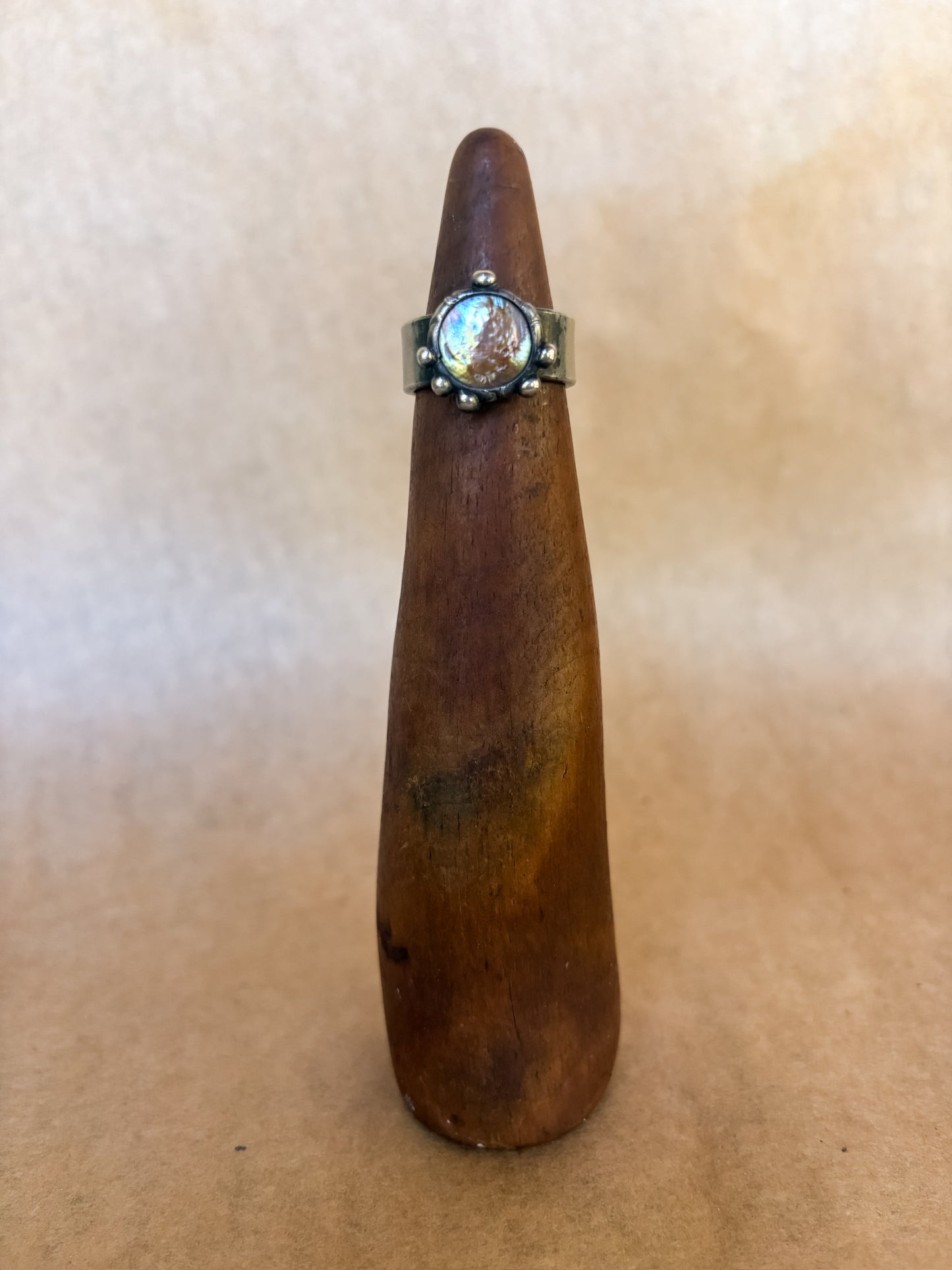 bauble pearl ring