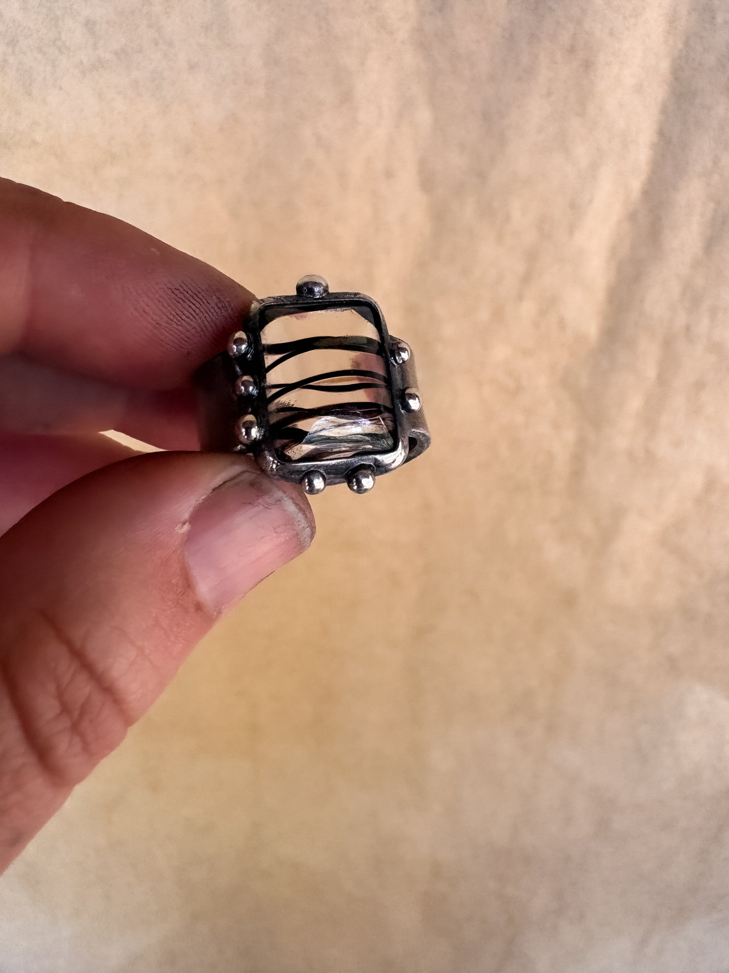 black tiger ring