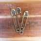 swirl snake safety pin