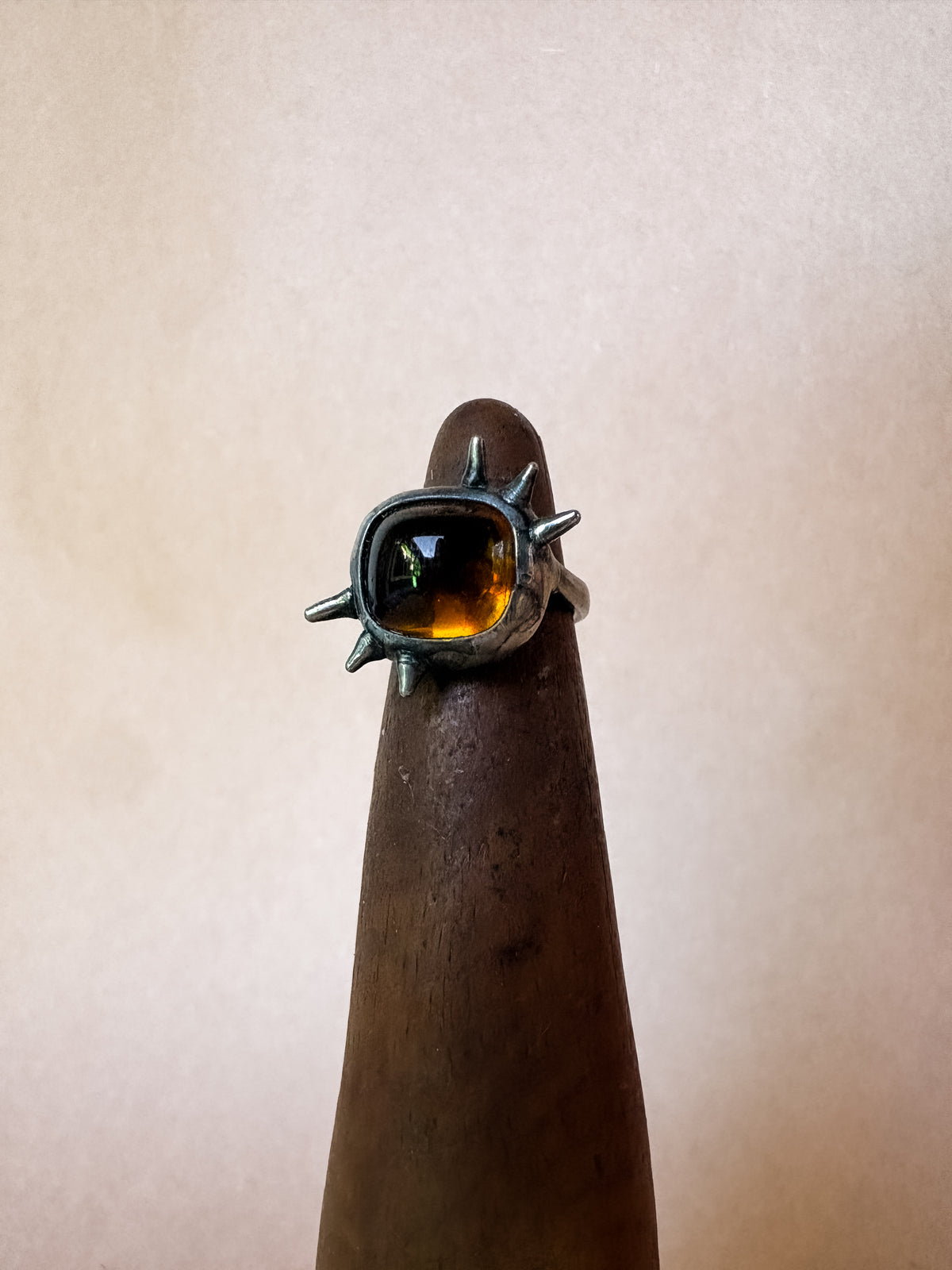 amber burst ring