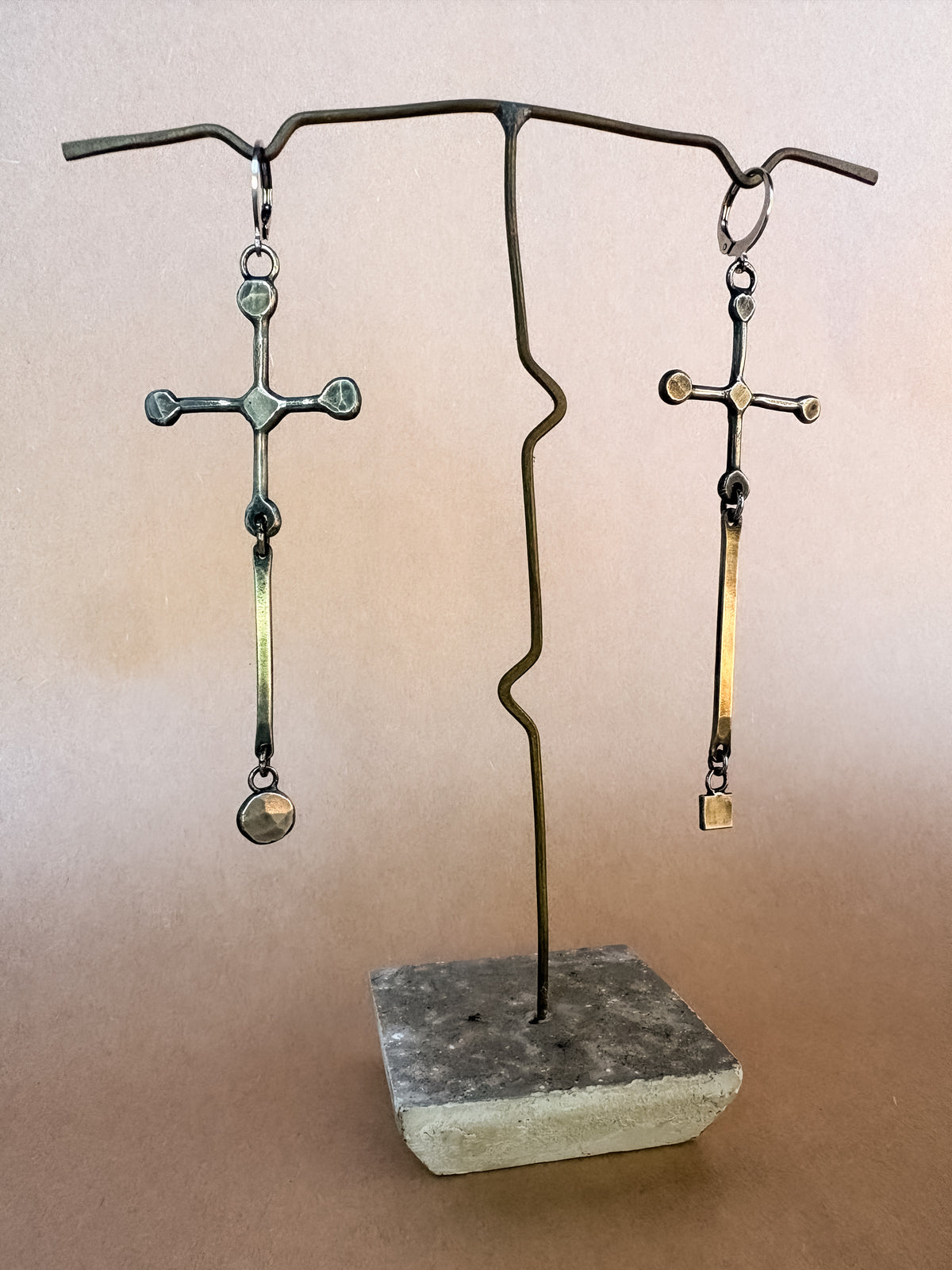 warrior sigil earrings