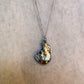 bronze bog wrap choker