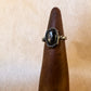 black pyrite ring