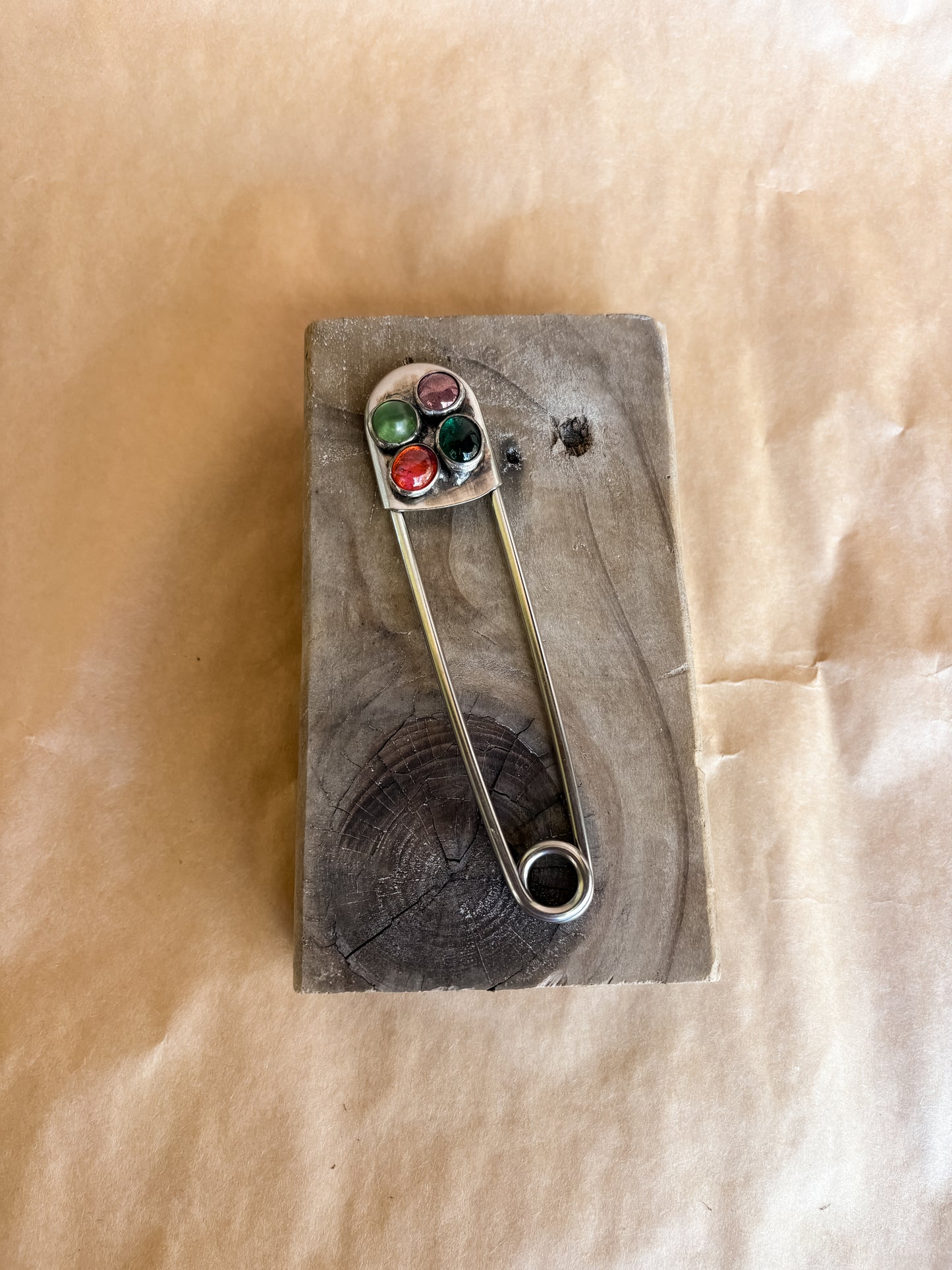 candy cluster safety pin