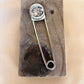 crescent moon safety pin