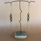 metallurgist chain earrings II