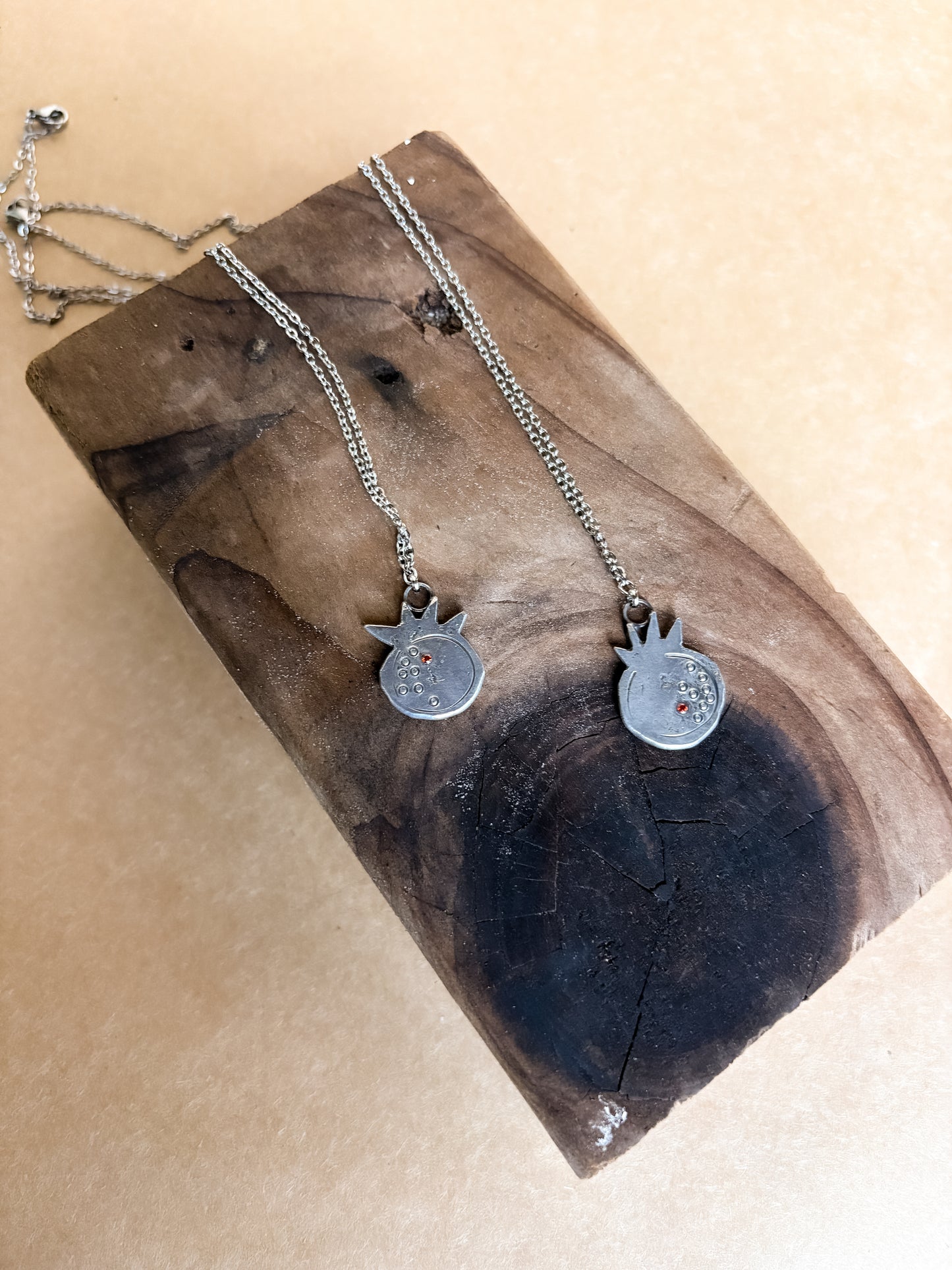 pomegranate necklace