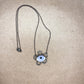 flower eye necklace