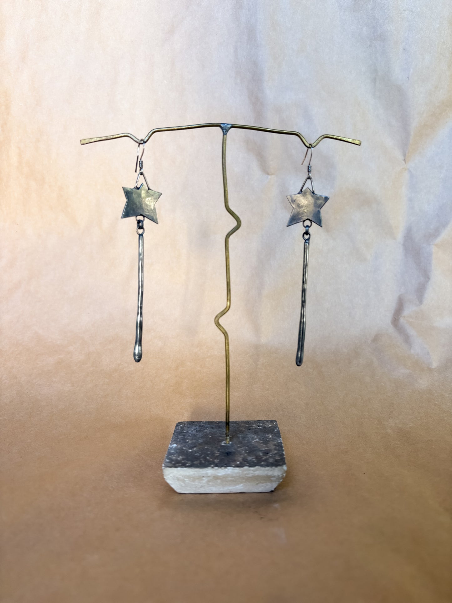 shooting star earrings