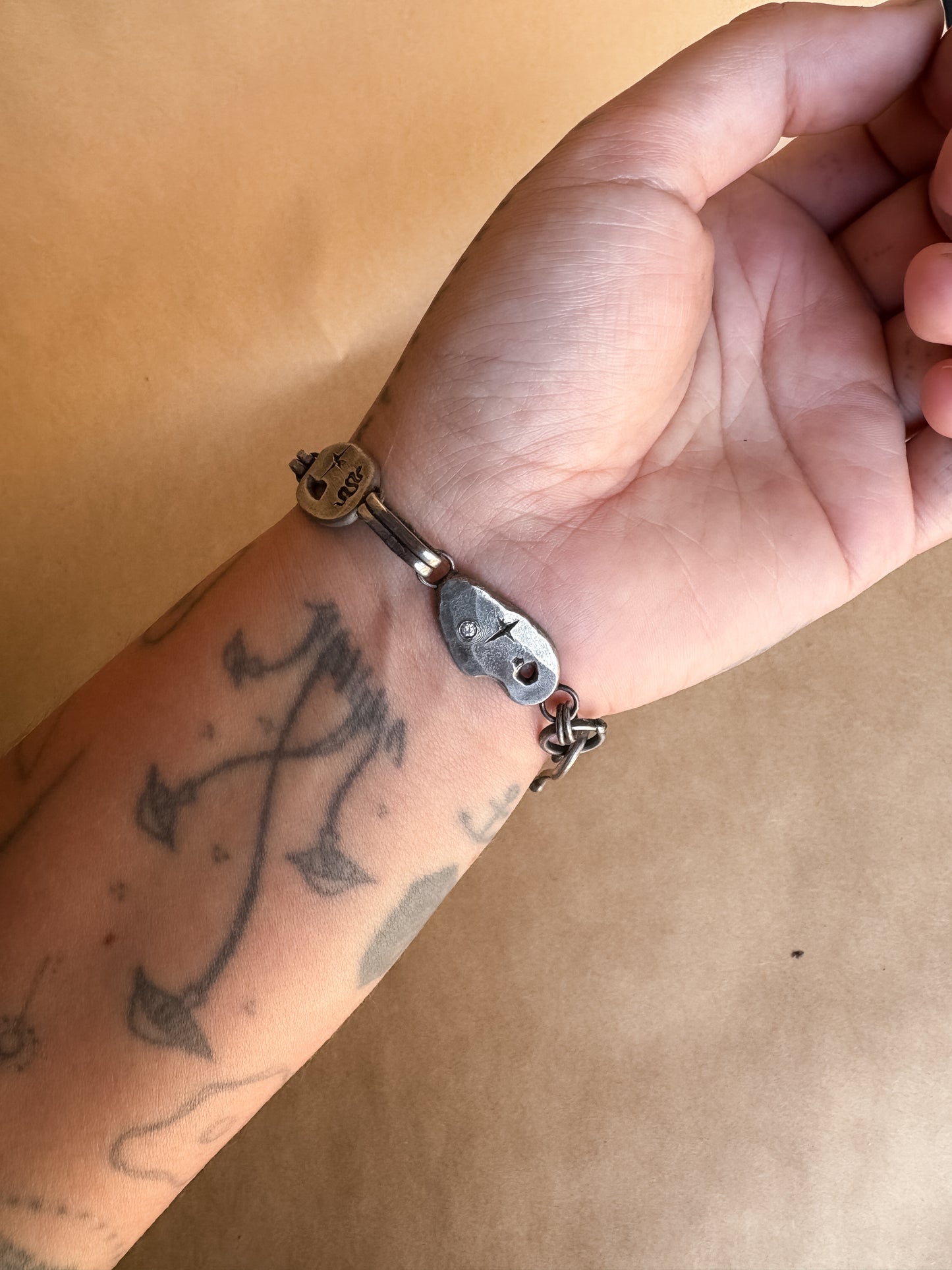 patchwork bracelet