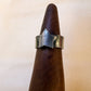 star wide band ring