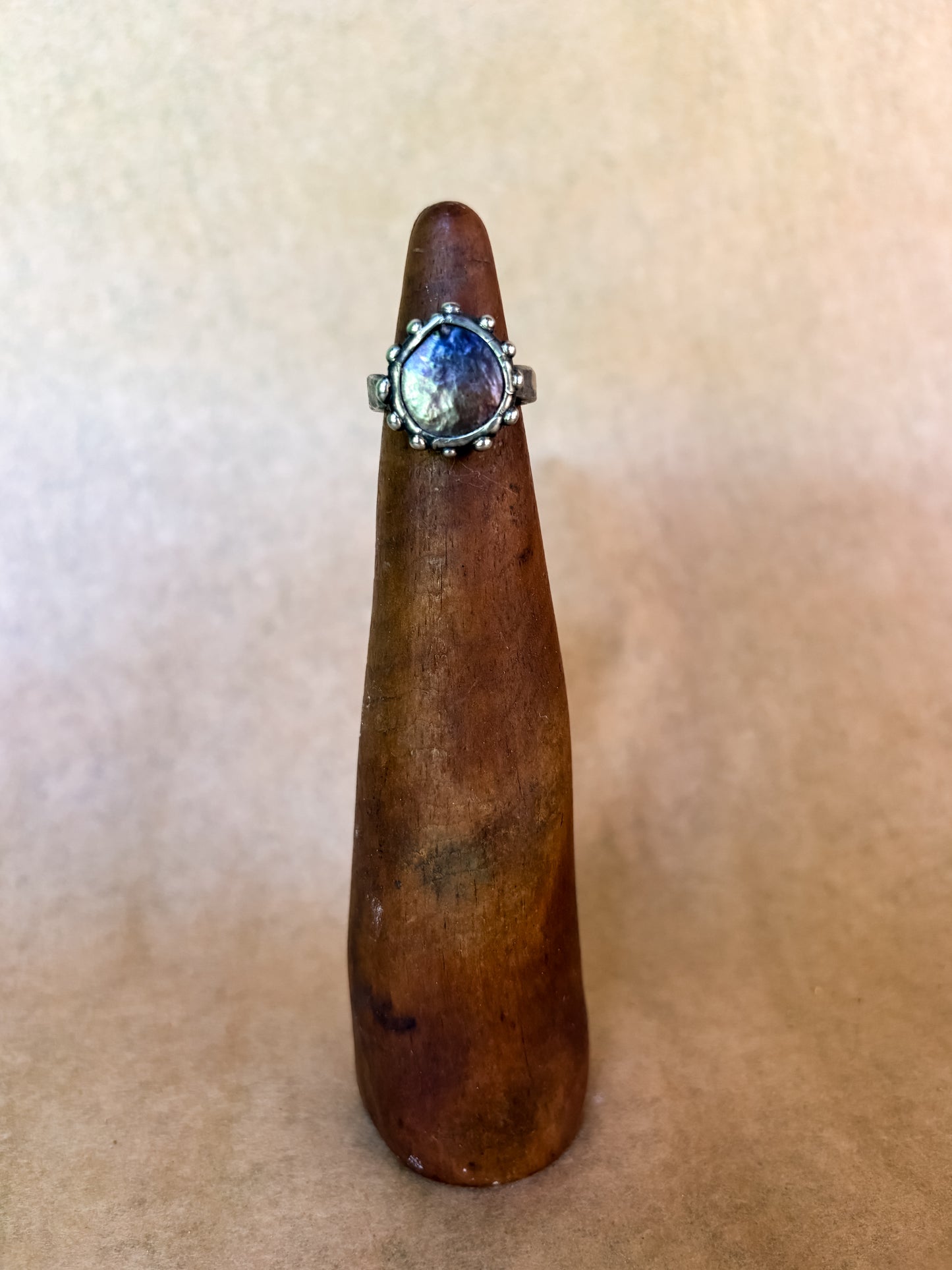 navy lily ring