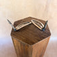 spike horn barrettes