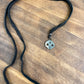 swirl skull wrap choker