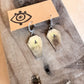 coffin earrings