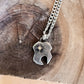 honey star tooth gem necklace