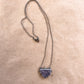 blue dawn geometric necklace
