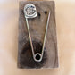 crescent moon safety pin