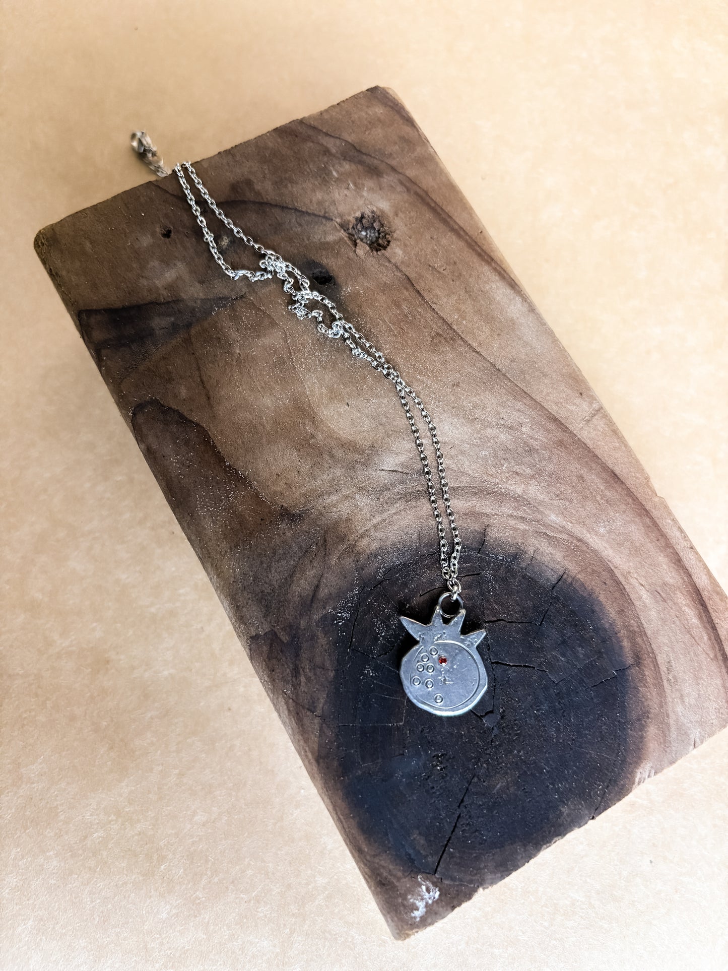 pomegranate necklace