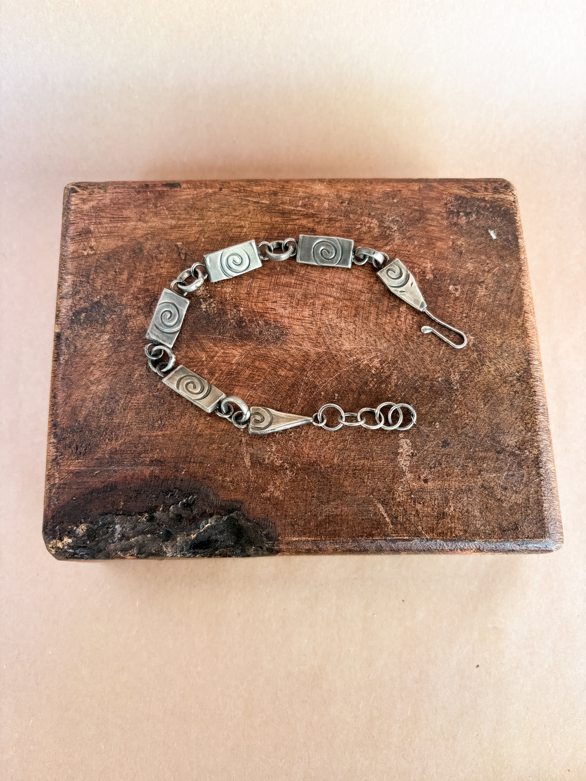 swirl snake bracelet