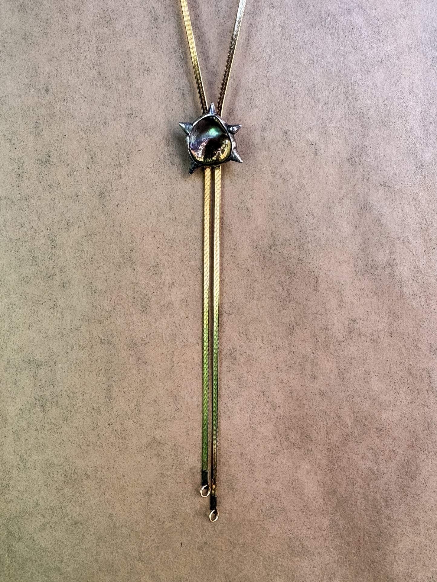 bronze burst snake bolo