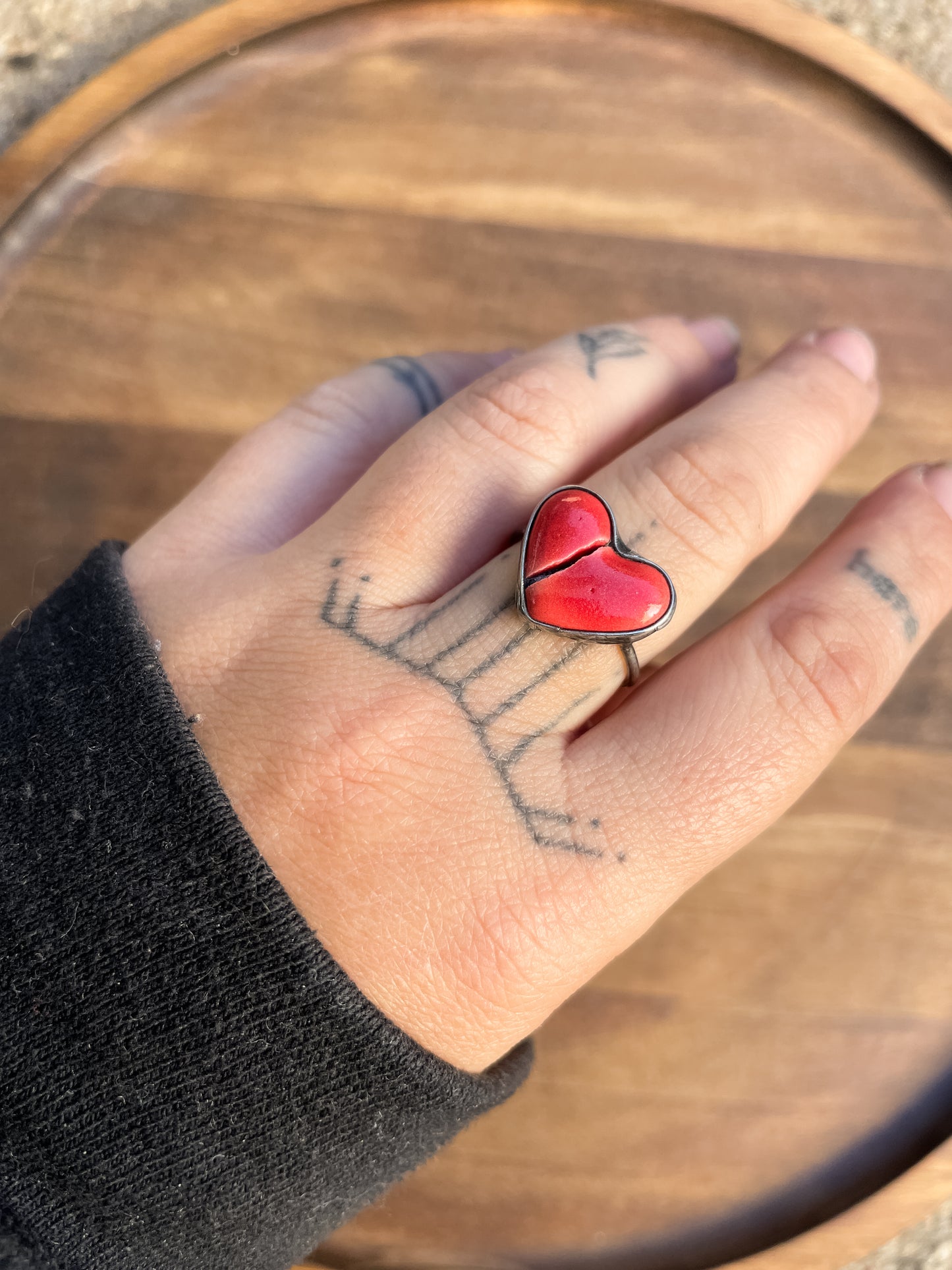 broken heart ring