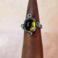 yellow dotty ring