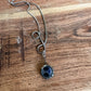 mirror pendant necklace