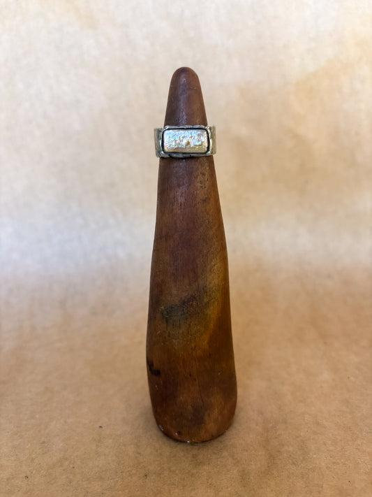 pearl bar ring
