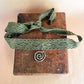 hammered spiral wrap choker