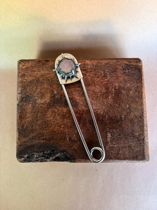 black moon burst safety pin