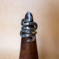 banded snake ring