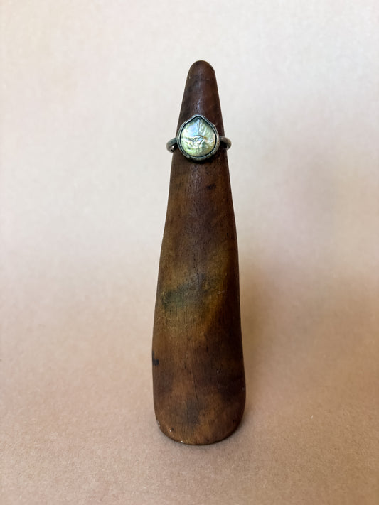 hanging moon ring