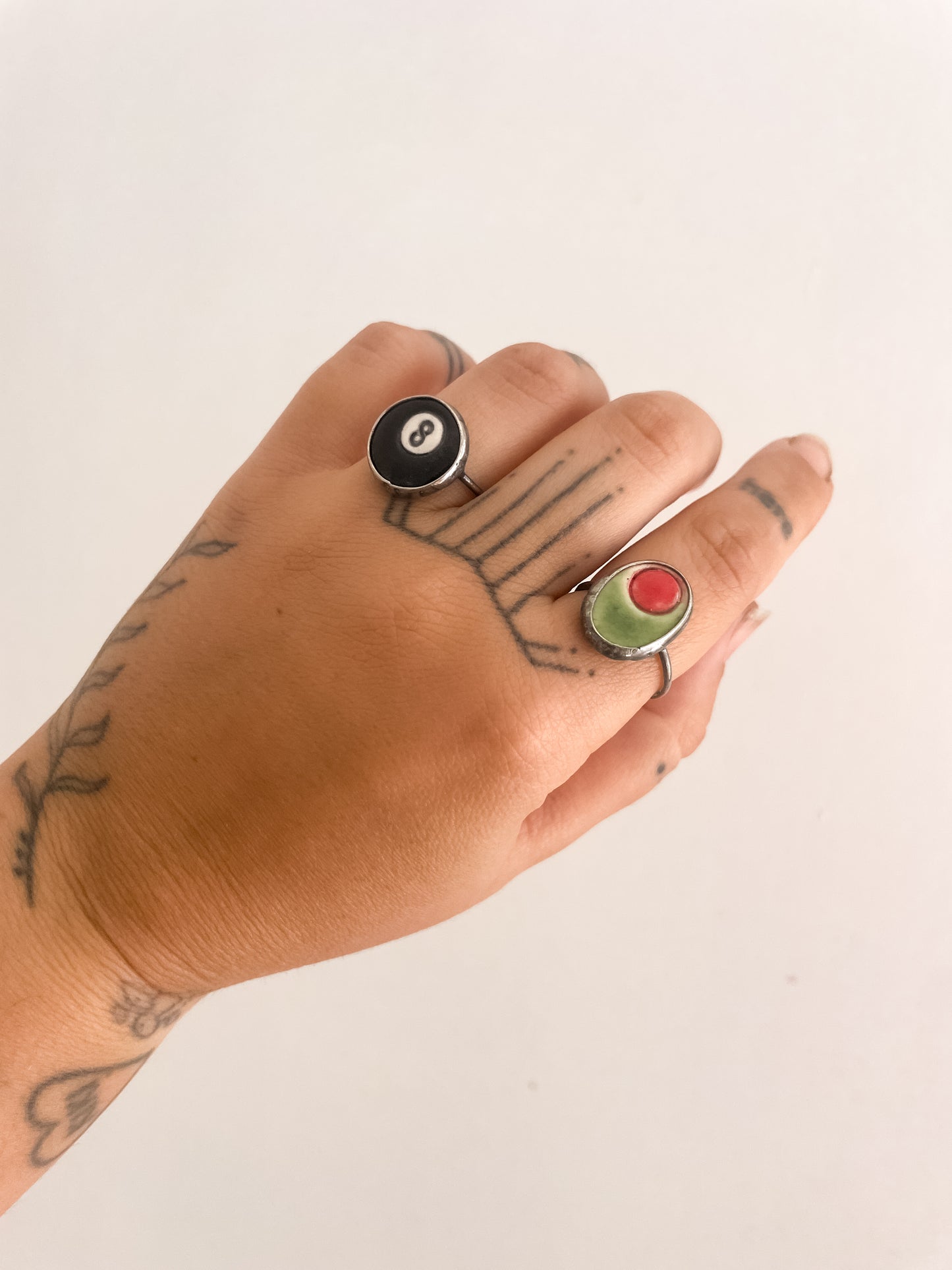 secora x rare mythos eight ball ring