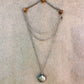 honey pearl wrap necklace