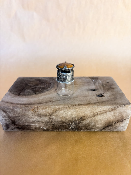 jasper capped jar