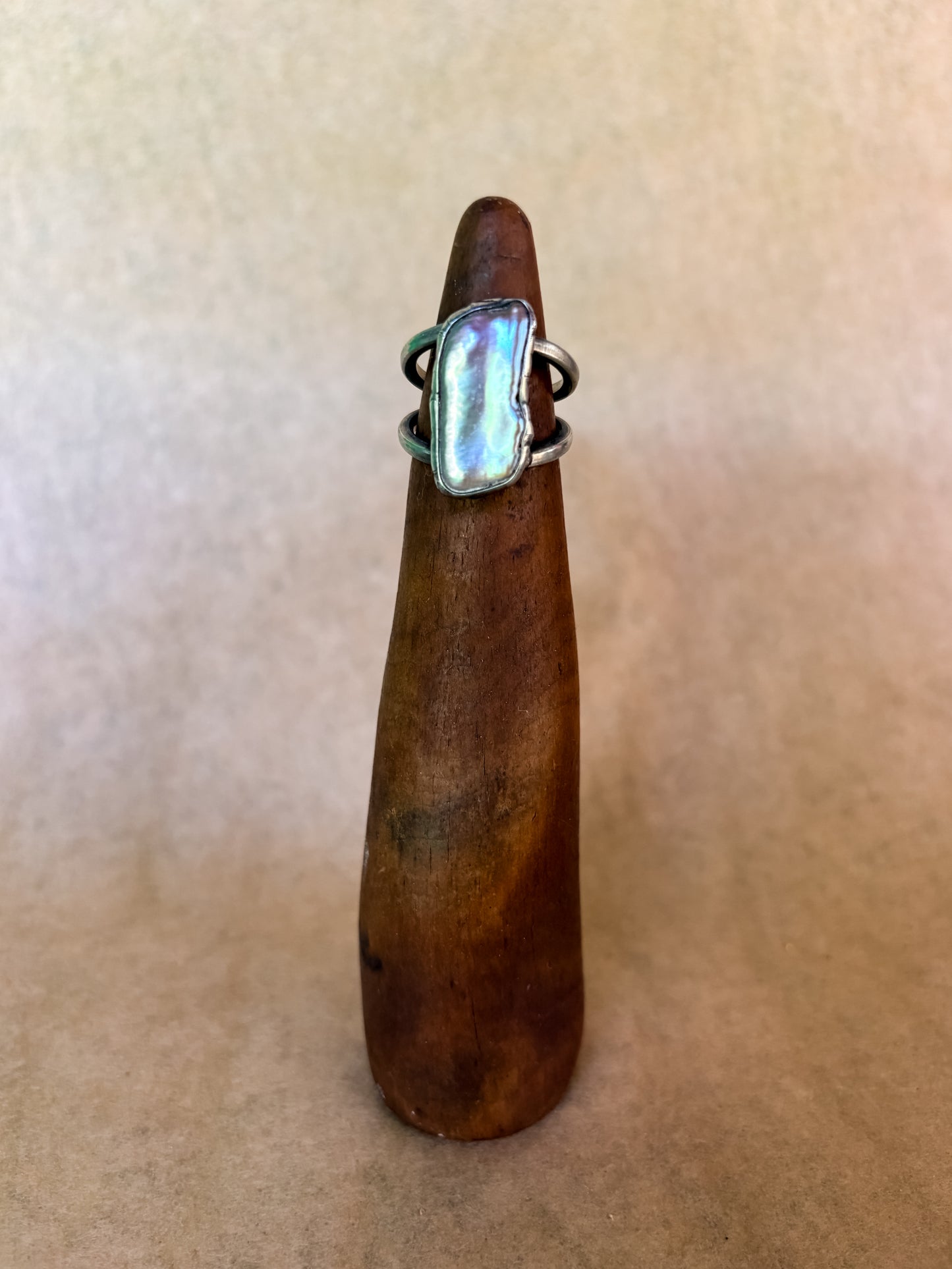 white cliff ring