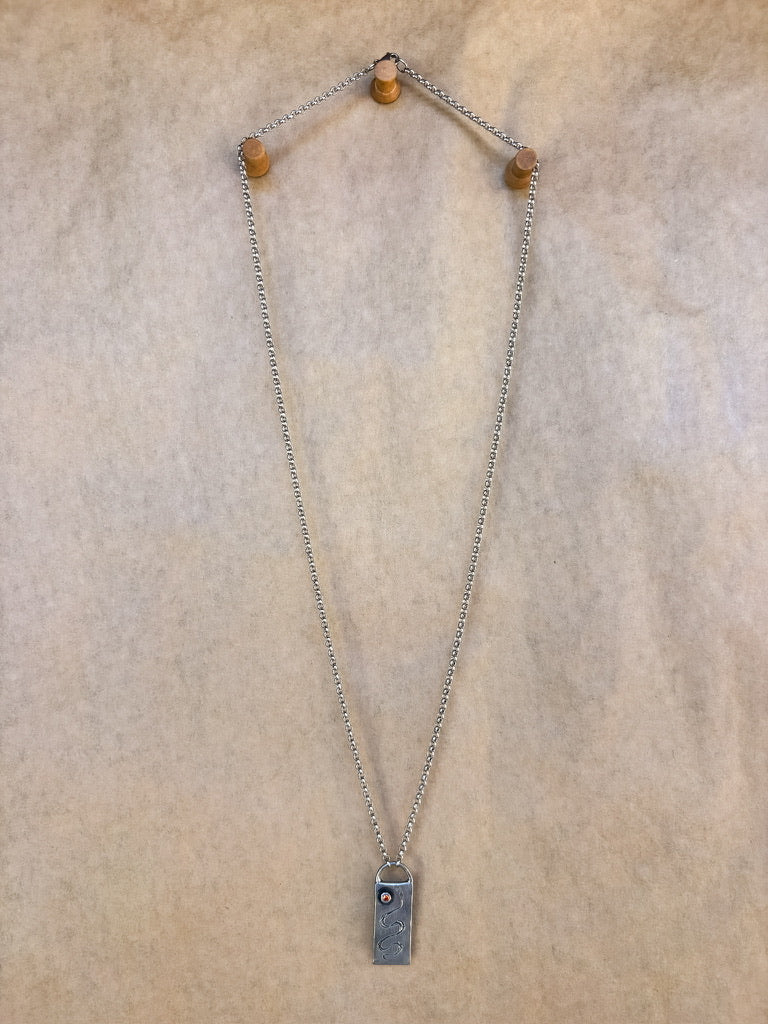 long snake necklace