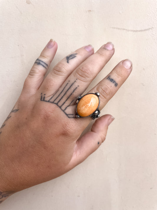 juicy orange chunky ring
