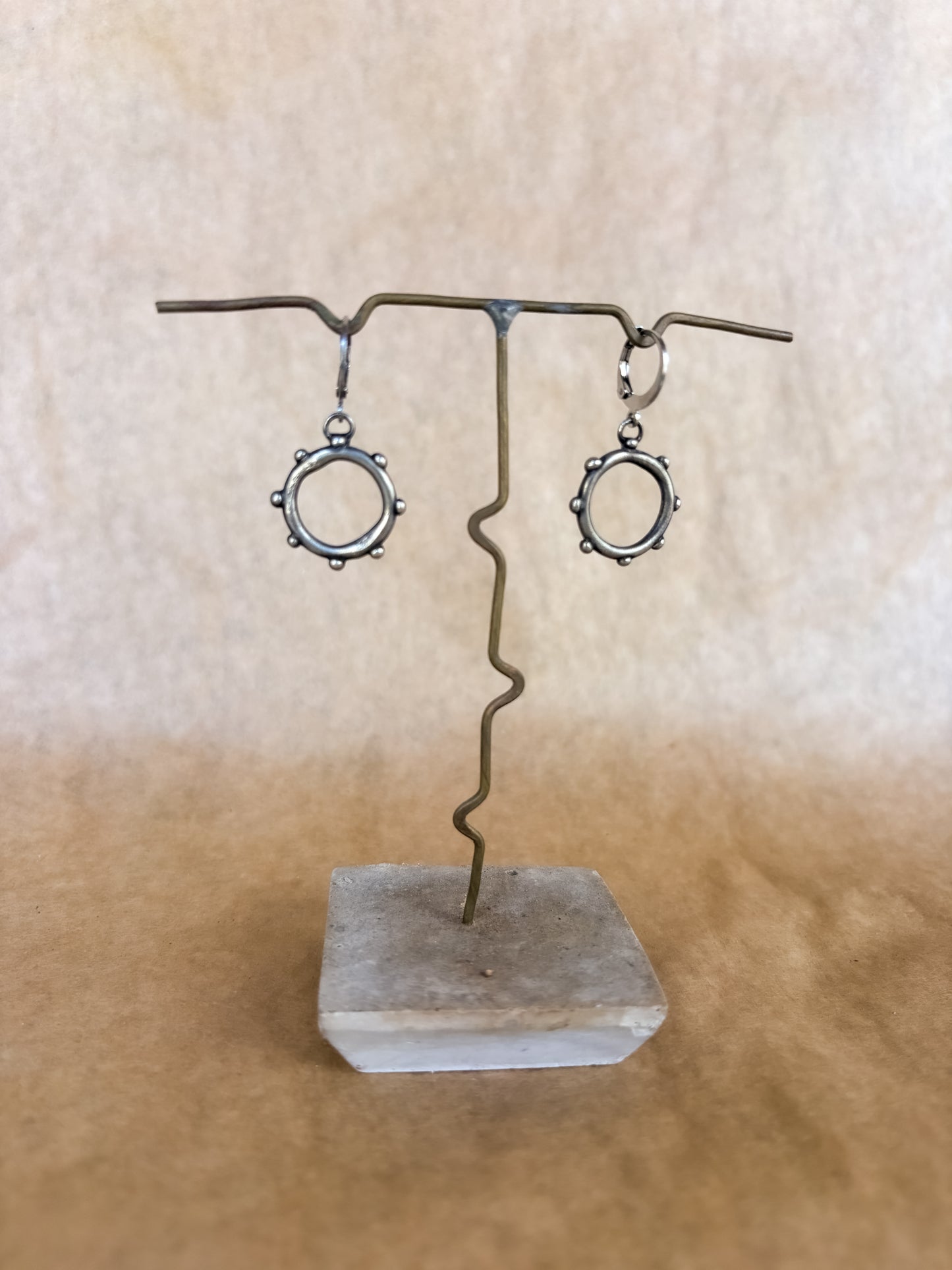dot portal earrings