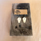 coffin earrings
