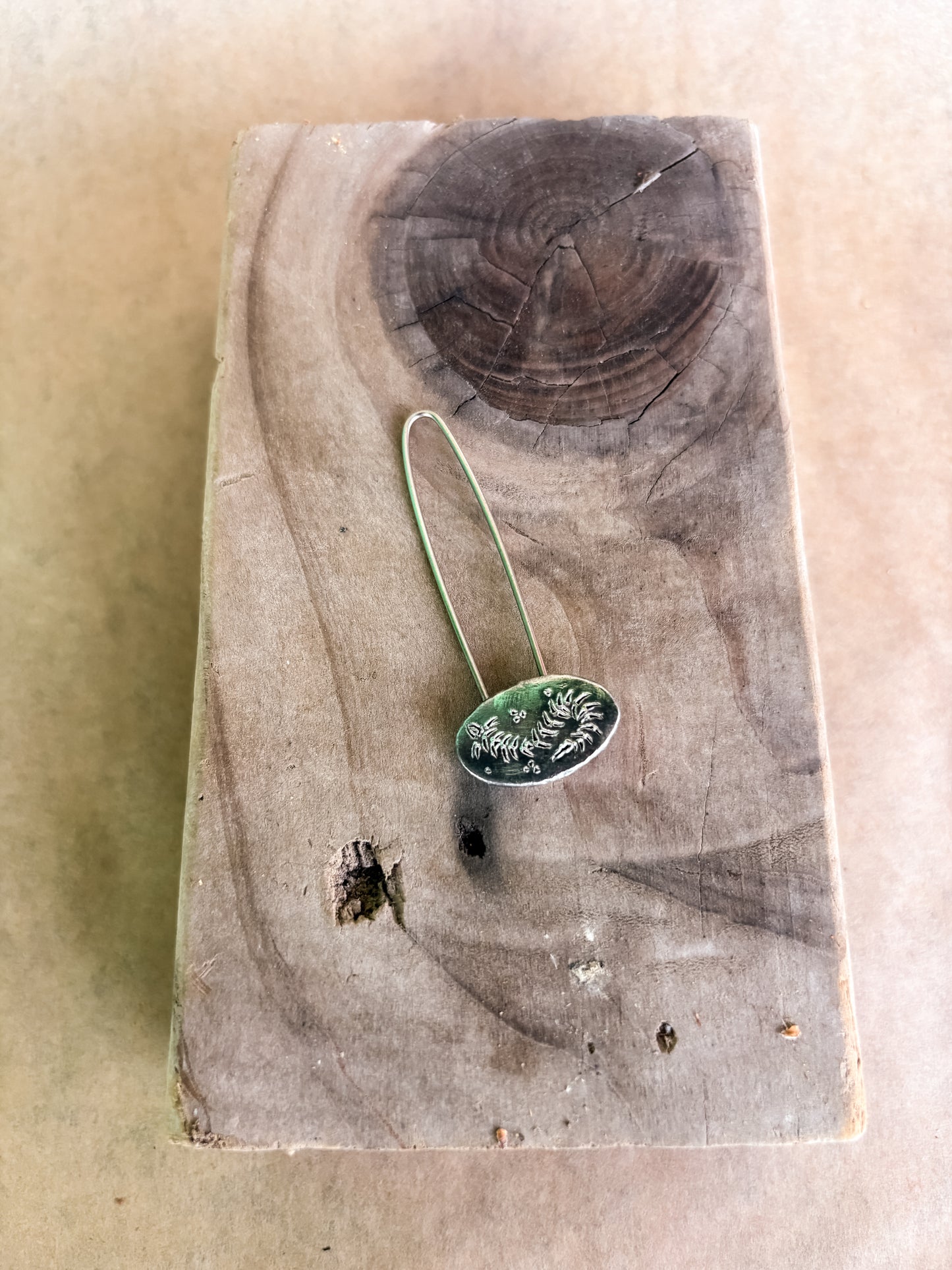 eel skeleton brooch