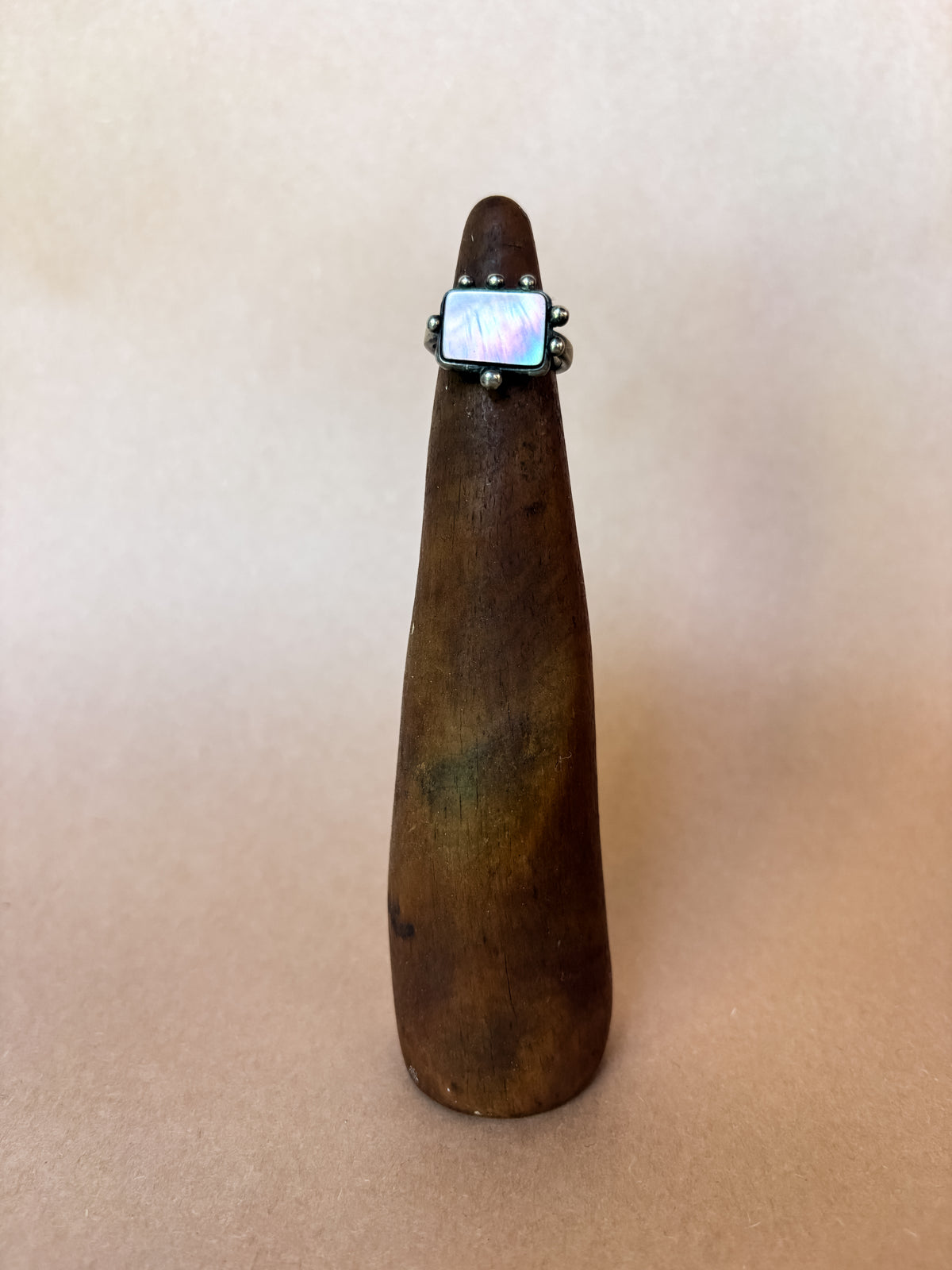 mother of pearl window ring