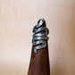 diamond snake ring