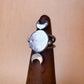 crescent moon mirror ring