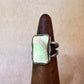 black mother of pearl ring