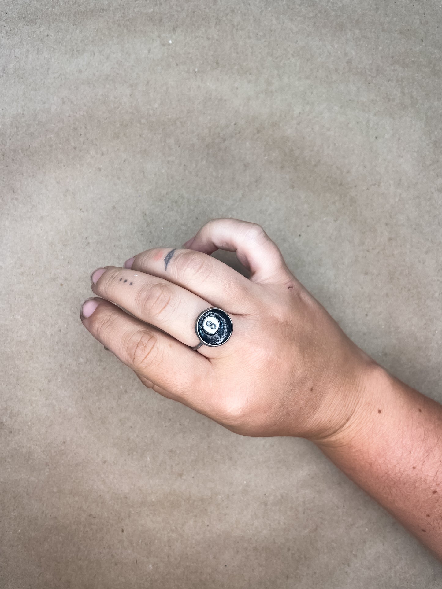 secora x rare mythos eight ball ring