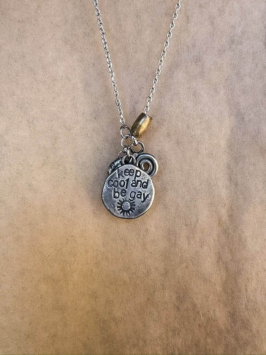be gay charm necklace