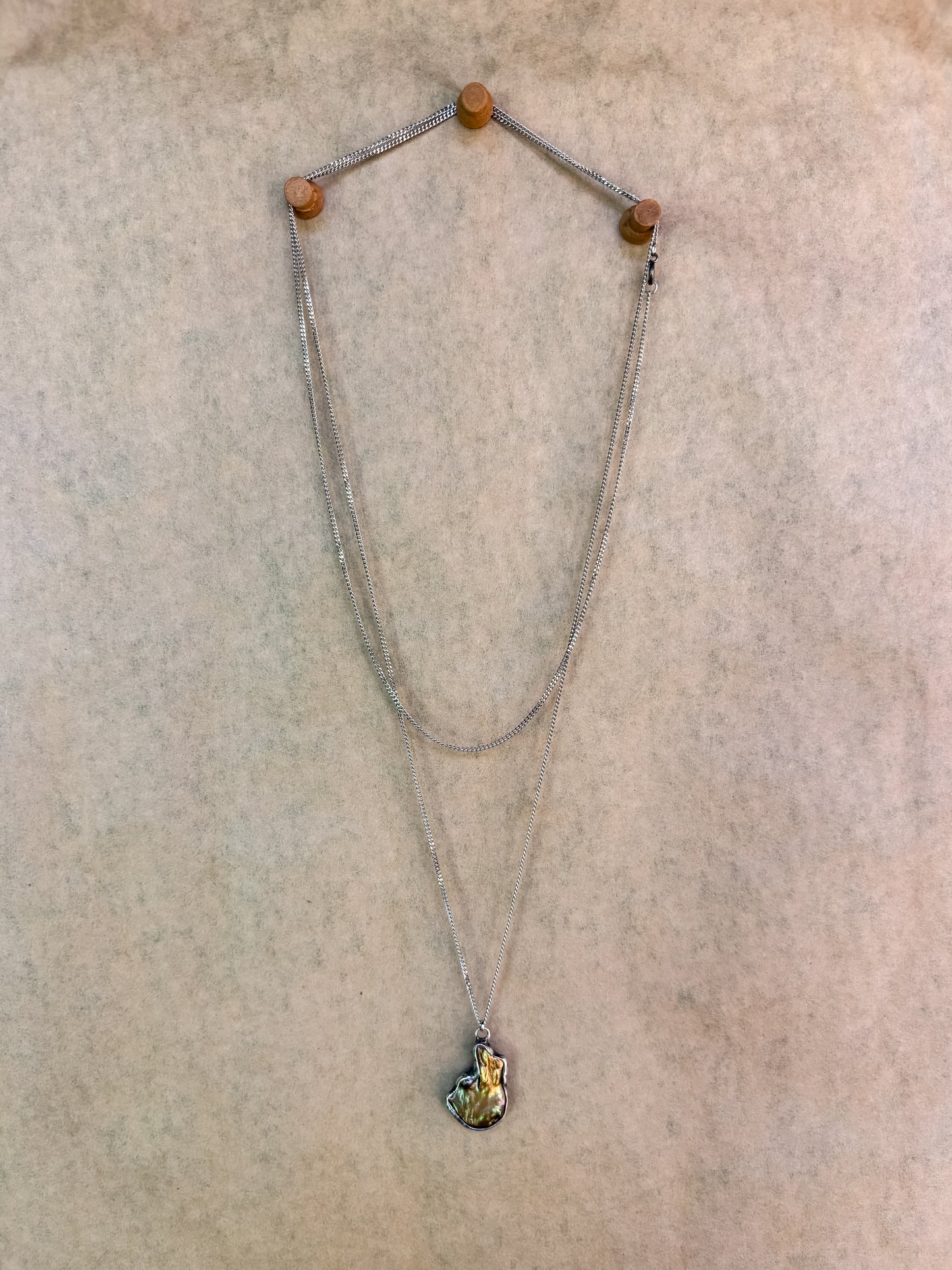 bronze bog wrap choker