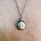 honey pearl wrap necklace